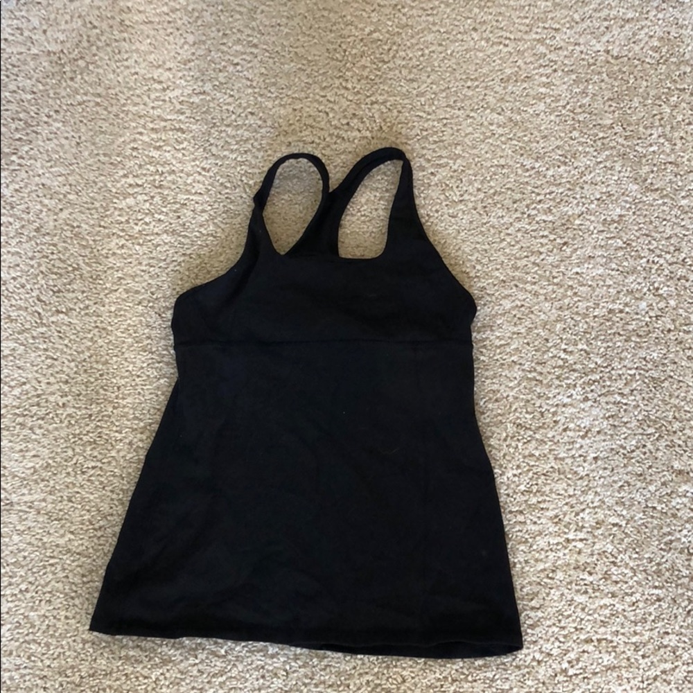 Lulu lemon tank top built in bra